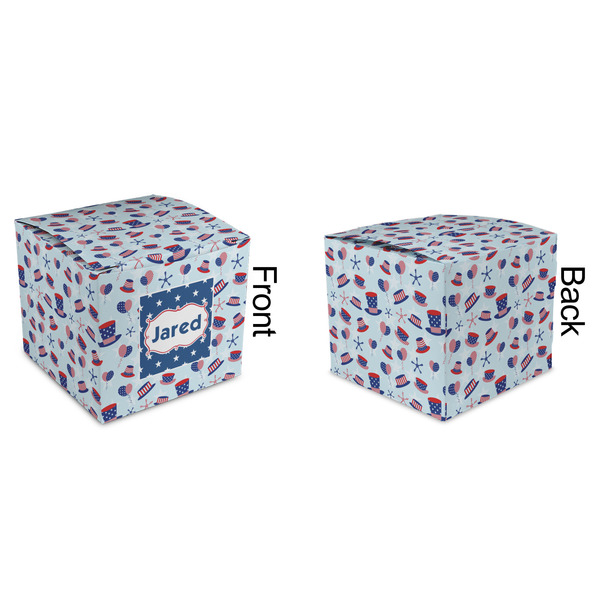 Patriotic Celebration Cubic Gift Box - Approval