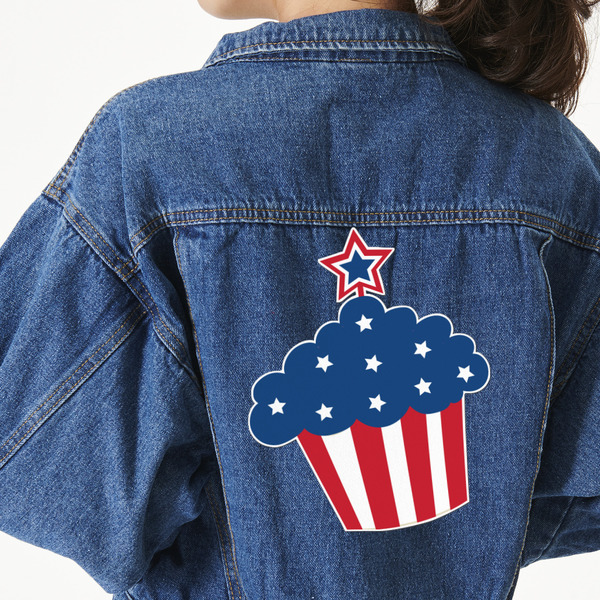 Custom Patriotic Celebration Twill Iron On Patch - Custom Shape - 3XL