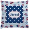 Patriotic Celebration Decorative Pillow Case (Personalized)
