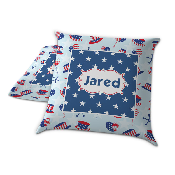Patriotic Celebration Decorative Pillow Case - TWO