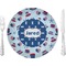 Patriotic Celebration 10" Glass Lunch / Dinner Plates - Single or Set (Personalized)