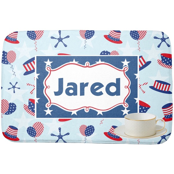 Patriotic Celebration Dish Drying Mat