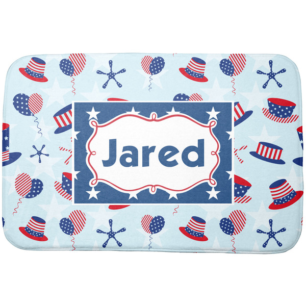 Custom Patriotic Celebration Dish Drying Mat (Personalized)