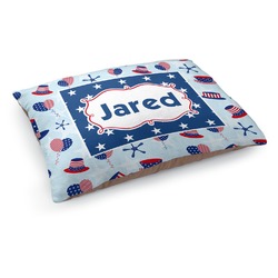 Patriotic Celebration Dog Bed - Medium w/ Name or Text