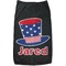 Patriotic Celebration Black Pet Shirt - M (Personalized)