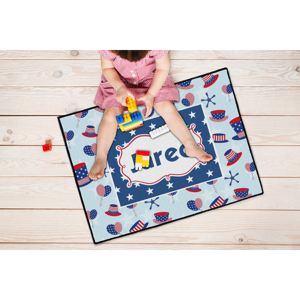Patriotic Celebration Door Mats - LIFESTYLE kid
