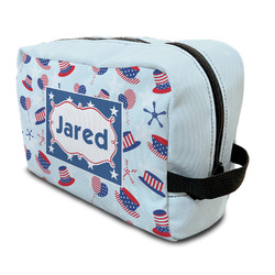 Patriotic Celebration Toiletry Bag / Dopp Kit (Personalized)