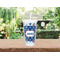 Patriotic Celebration Double Wall Tumbler with Straw Lifestyle