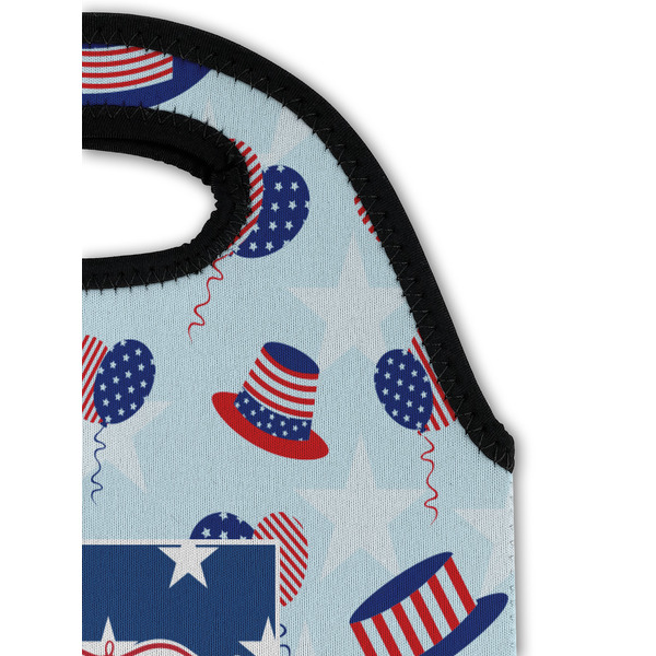 Patriotic Celebration Double Wine Tote - Detail 1 (new)