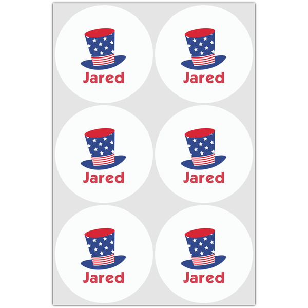 Patriotic Celebration Drink Topper - Large - Set of 6