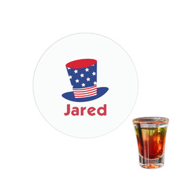 Patriotic Celebration Printed Drink Topper - 1.5" (Personalized)