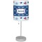 Patriotic Celebration Drum Lampshade with base included