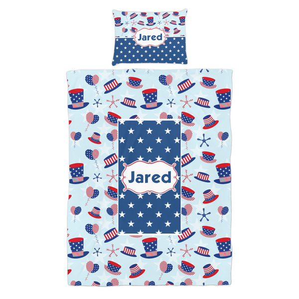 Patriotic Celebration Duvet Cover Set - Twin - Alt Approval
