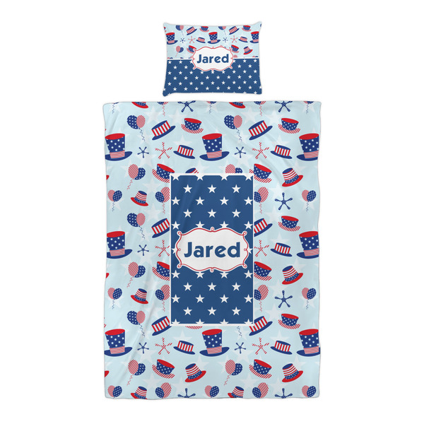 Patriotic Celebration Duvet Cover Set - Twin XL - Alt Approval