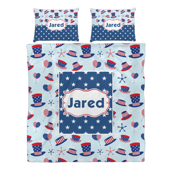 Patriotic Celebration Duvet cover Set - Queen - Alt Approval
