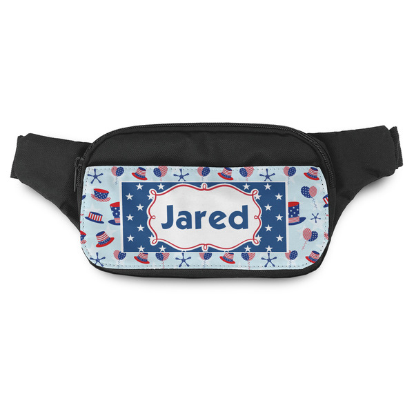 Custom Patriotic Celebration Fanny Pack - Modern Style (Personalized)