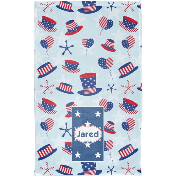 Patriotic Celebration Finger Tip Towel - Full View