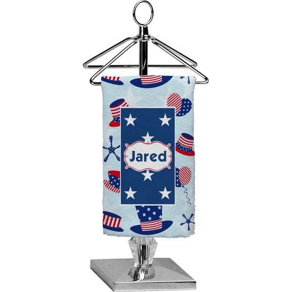 Custom Patriotic Celebration Finger Tip Towel - Full Print (Personalized)