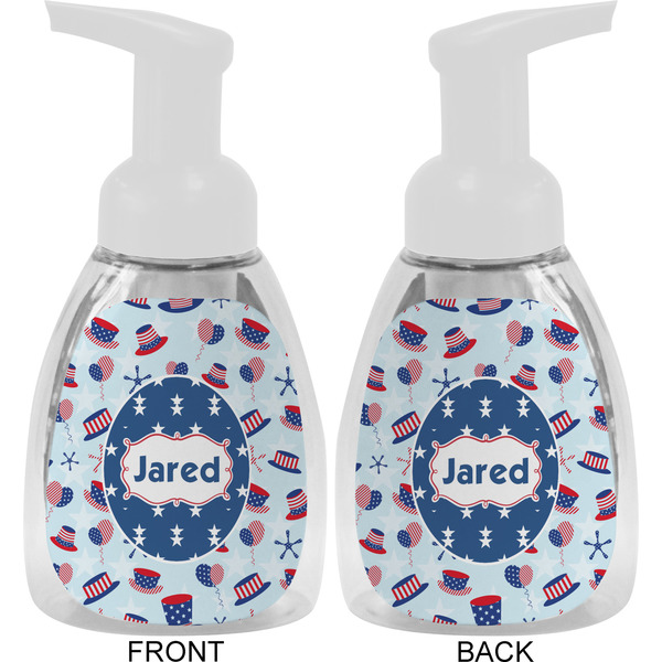 Patriotic Celebration Foam Soap Bottle Approval - White