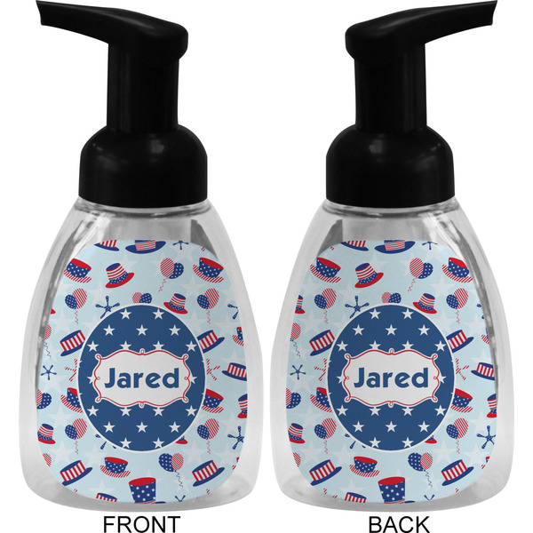 Patriotic Celebration Foam Soap Bottle (Front & Back)