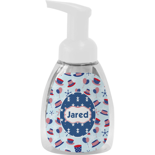 Custom Patriotic Celebration Foam Soap Bottle (Personalized)