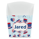 Patriotic Celebration French Fry Favor Boxes (Personalized)