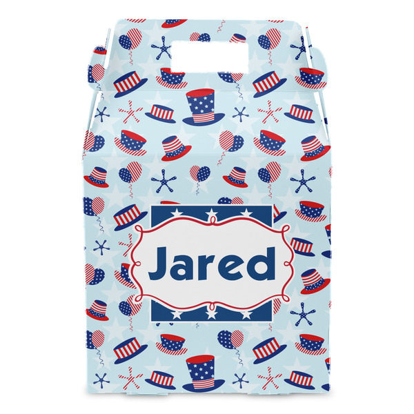 Patriotic Celebration Gable Favor Box - Front
