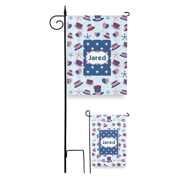 Patriotic Celebration Garden Flag - PARENT/MAIN