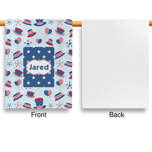 Patriotic Celebration Garden Flags - Large - Single Sided - APPROVAL