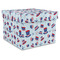 Patriotic Celebration Gift Boxes with Lid - Canvas Wrapped - XX-Large - Front/Main