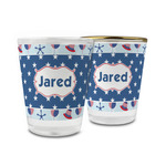 Patriotic Celebration Glass Shot Glass - 1.5 oz (Personalized)