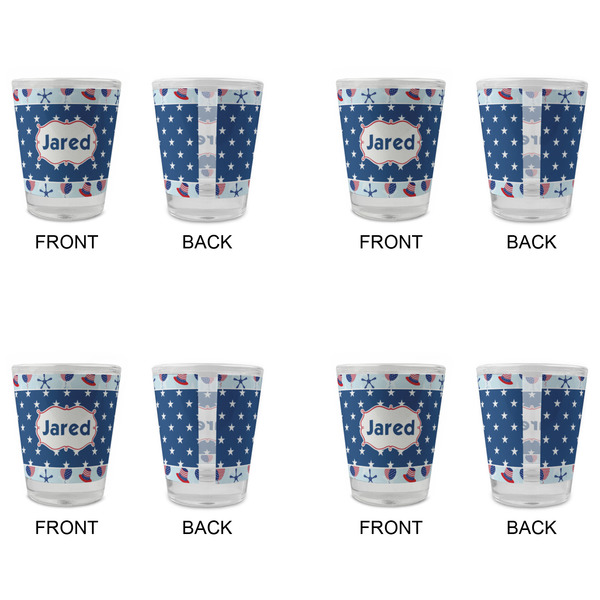 Patriotic Celebration Glass Shot Glass - Standard - Set of 4 - APPROVAL