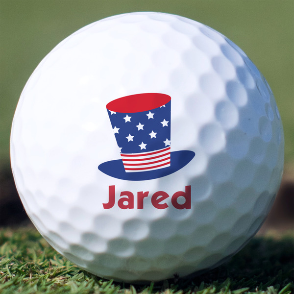 Custom Patriotic Celebration Golf Balls (Personalized)