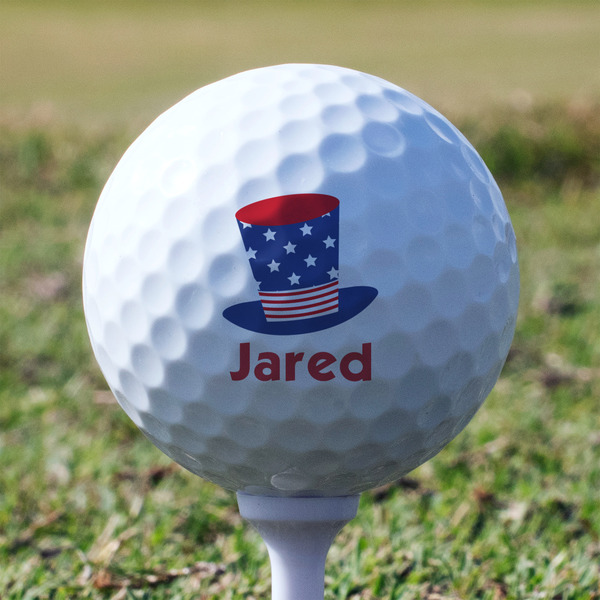 Patriotic Celebration Golf Ball - Branded - Tee