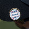 Patriotic Celebration Golf Ball Marker Hat Clip - Gold - On Hat
