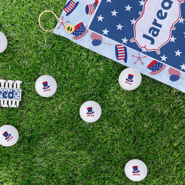 Patriotic Celebration Golf Balls - Generic - Set of 12 - LIFESTYLE
