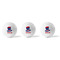 Patriotic Celebration Golf Balls - Generic - Set of 3 - APPROVAL
