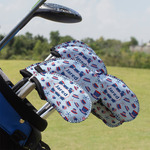 Patriotic Celebration Golf Club Iron Cover - Set of 9 (Personalized)