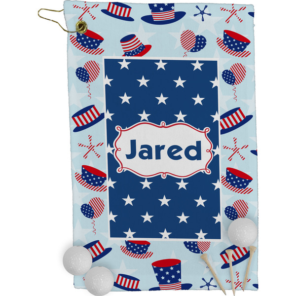 Patriotic Celebration Golf Towel (Personalized)