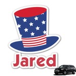 Patriotic Celebration Graphic Car Decal (Personalized)