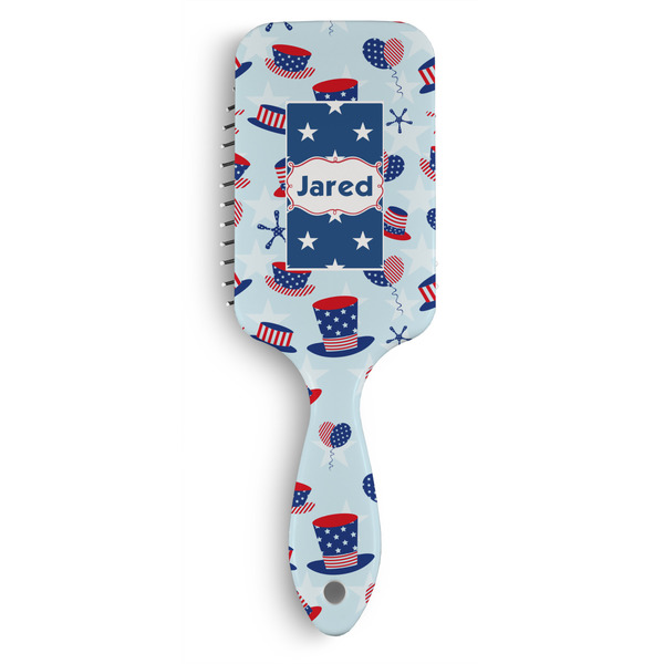 Custom Patriotic Celebration Hair Brushes (Personalized)