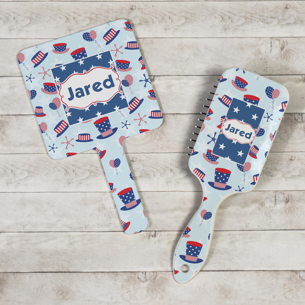 Patriotic Celebration Hand Mirrors - In Context