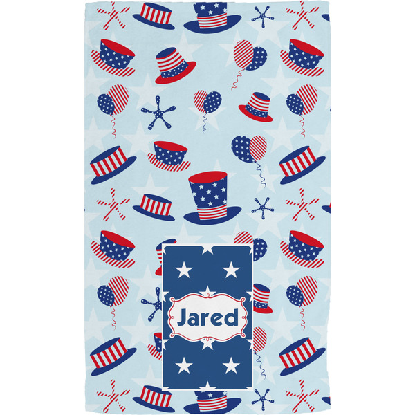 Patriotic Celebration Hand Towel (Personalized) Full