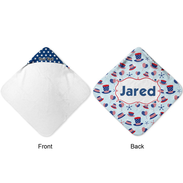 Patriotic Celebration Hooded Baby Towel- Approval