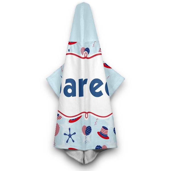 Patriotic Celebration Hooded Towel - Hanging