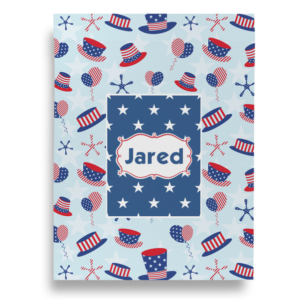 Patriotic Celebration House Flags - Double Sided - FRONT