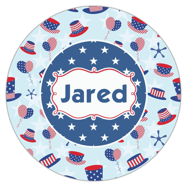 Patriotic Celebration Icing Circle - Large - Single