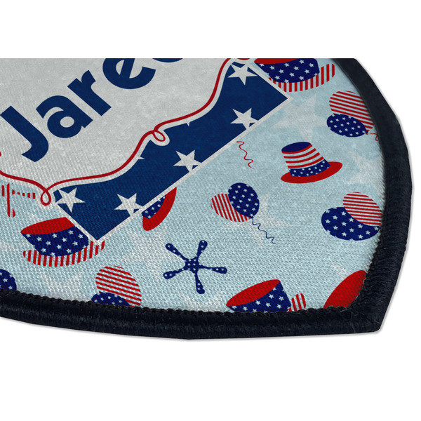 Patriotic Celebration Iron on Shield 3 Detail