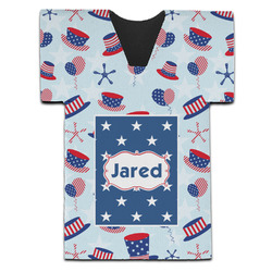 Patriotic Celebration Jersey Bottle Cooler (Personalized)