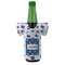 Patriotic Celebration Jersey Bottle Cooler - Set of 4 - FRONT (on bottle)